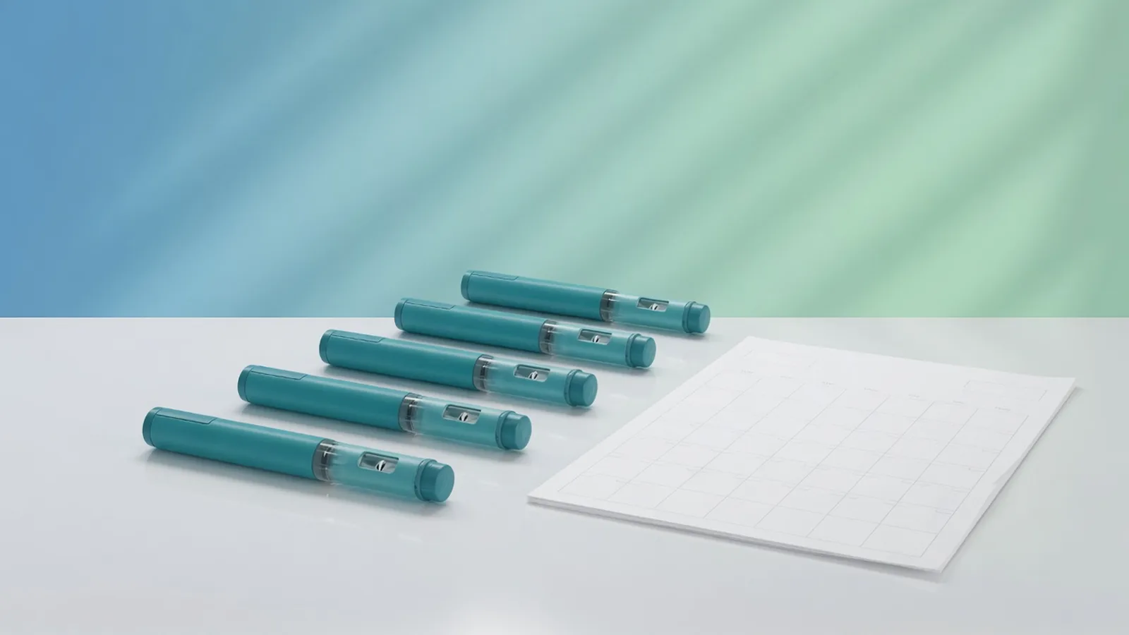 Wegovy dosing schedule chart: weekly injection steps from 0.25 mg over 16 weeks to 1.7 or 2.4 mg maintenance, with the optional 7.2 mg dose and the daily tablet ladder